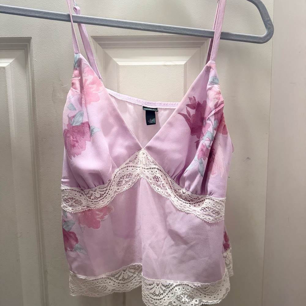 Wild Fable Lavender Floral Top